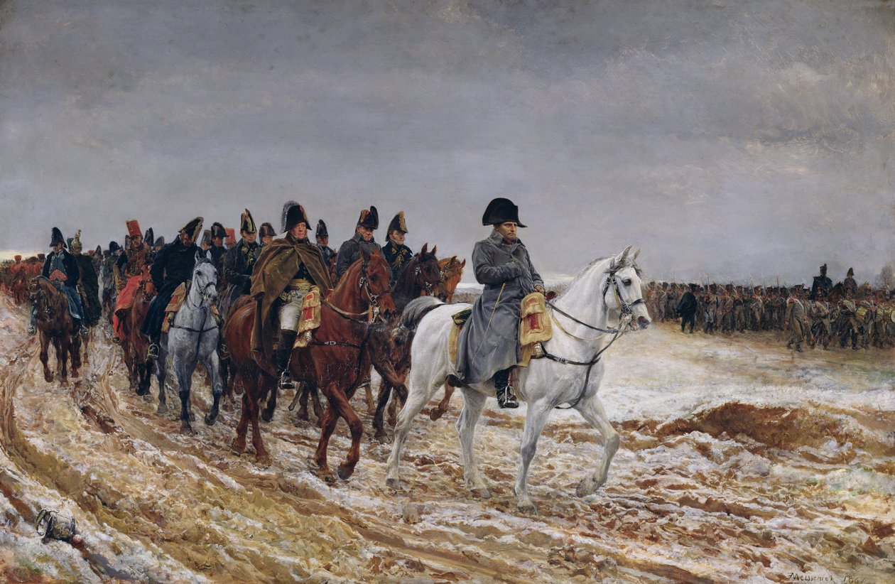 Napoléon (1769-1821) en campagne en 1814, 1864 - Jean Louis Ernest Meissonier
