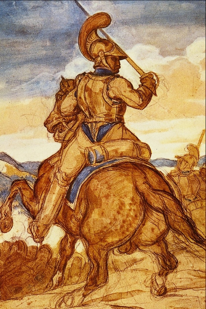 Officier monté des carabiniers - Theodore Gericault
