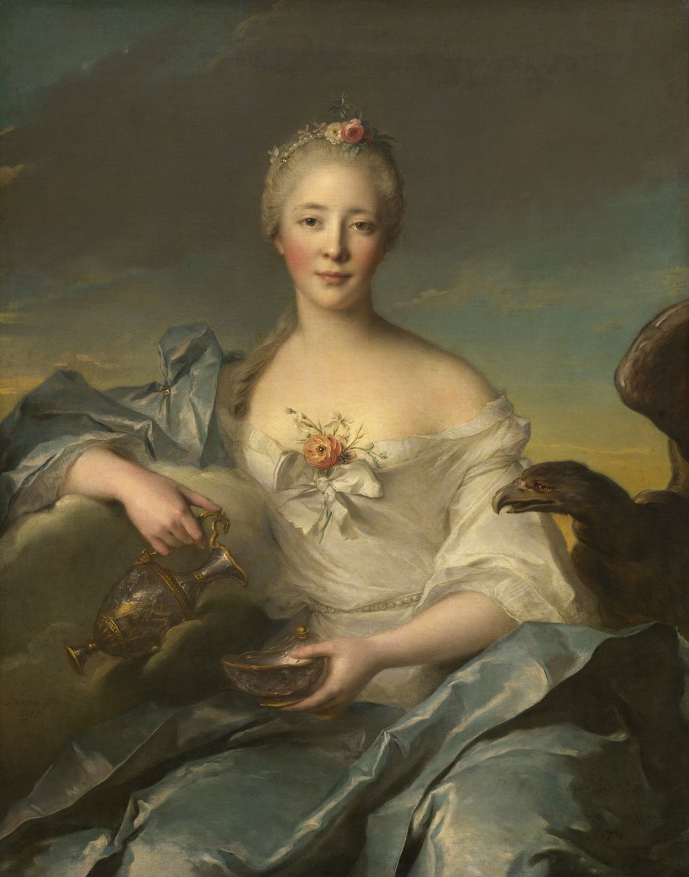 Madame Le Fèvre de Caumartin en Hébé - Jean Marc Nattier