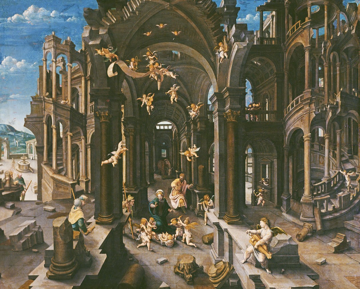 Adoration des bergers - Jean de Gourmont