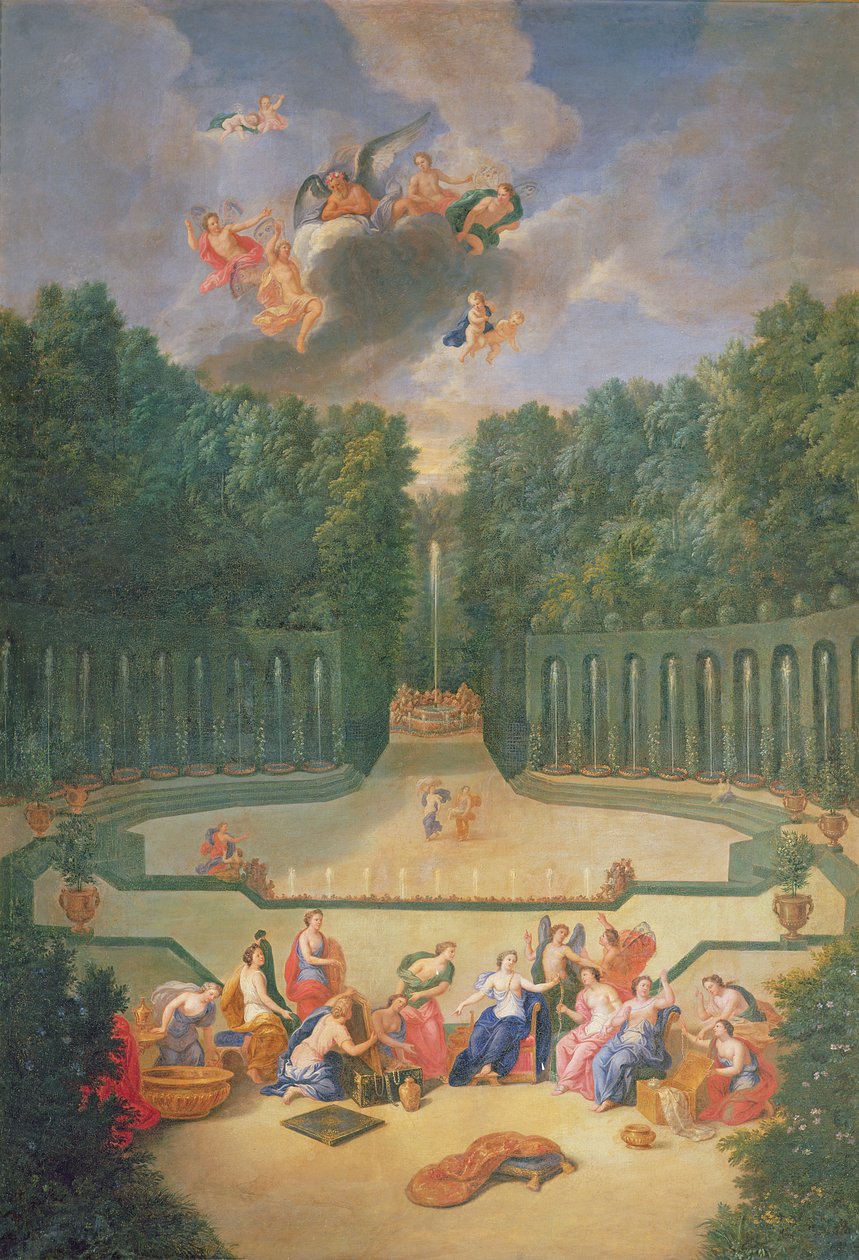 Les bosquets de Versailles. Vue de l