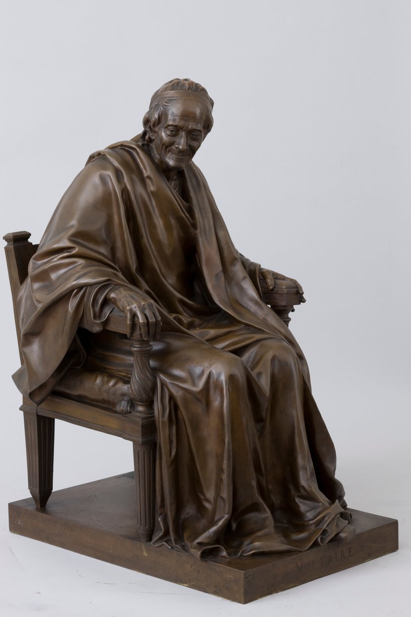 Voltaire assis (François-Marie Arouet 1694-1778) - Jean-Antoine Houdon