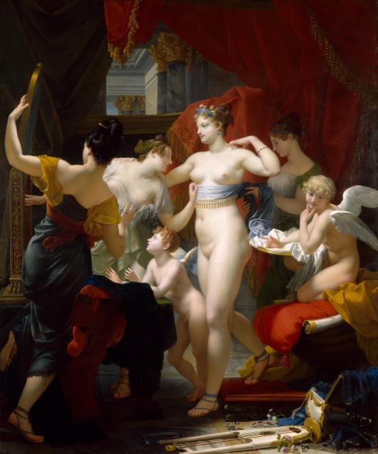 La Toilette de Vénus - Jean Baptiste Regnault