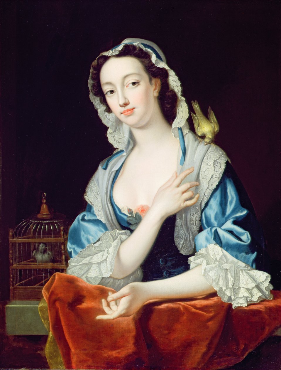 Portrait de Peg Woffington (1718-60) - Jean Baptiste van Loo