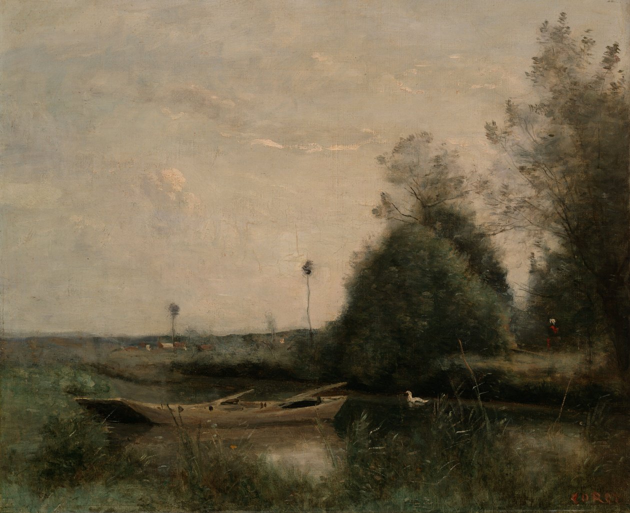 Un étang à Mortain - Jean-Baptiste-Camille Corot