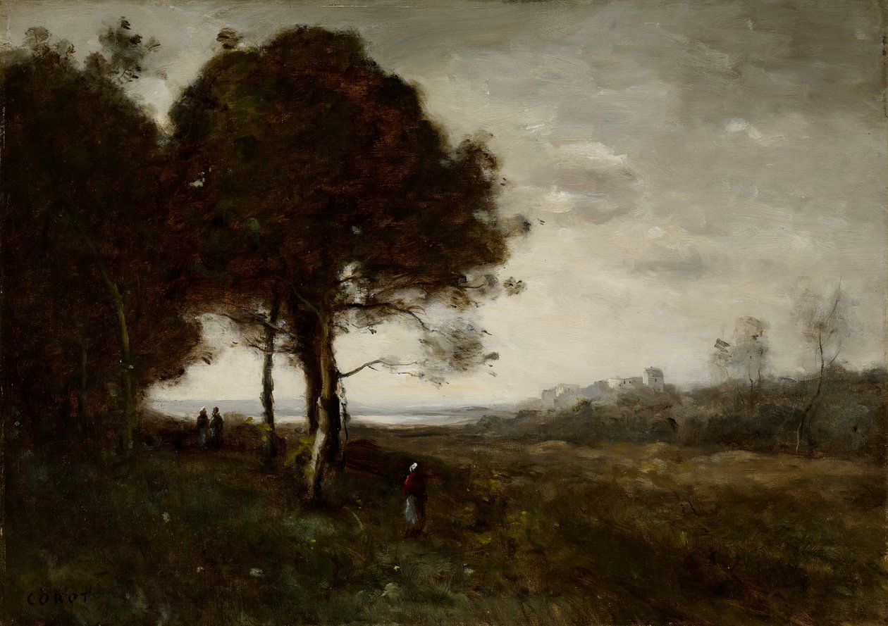 Un torrent à Romagnes - Jean-Baptiste-Camille Corot