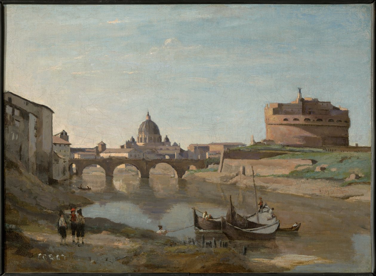Château Saint-Ange, Rome - Jean-Baptiste-Camille Corot