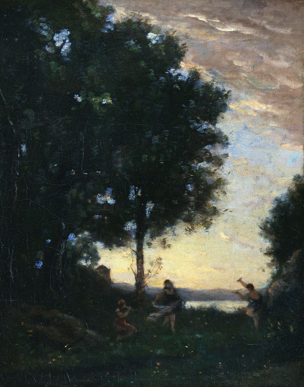 Faunes et nymphes dansant (Fauns and Nymphs Dancing) - Jean-Baptiste-Camille Corot