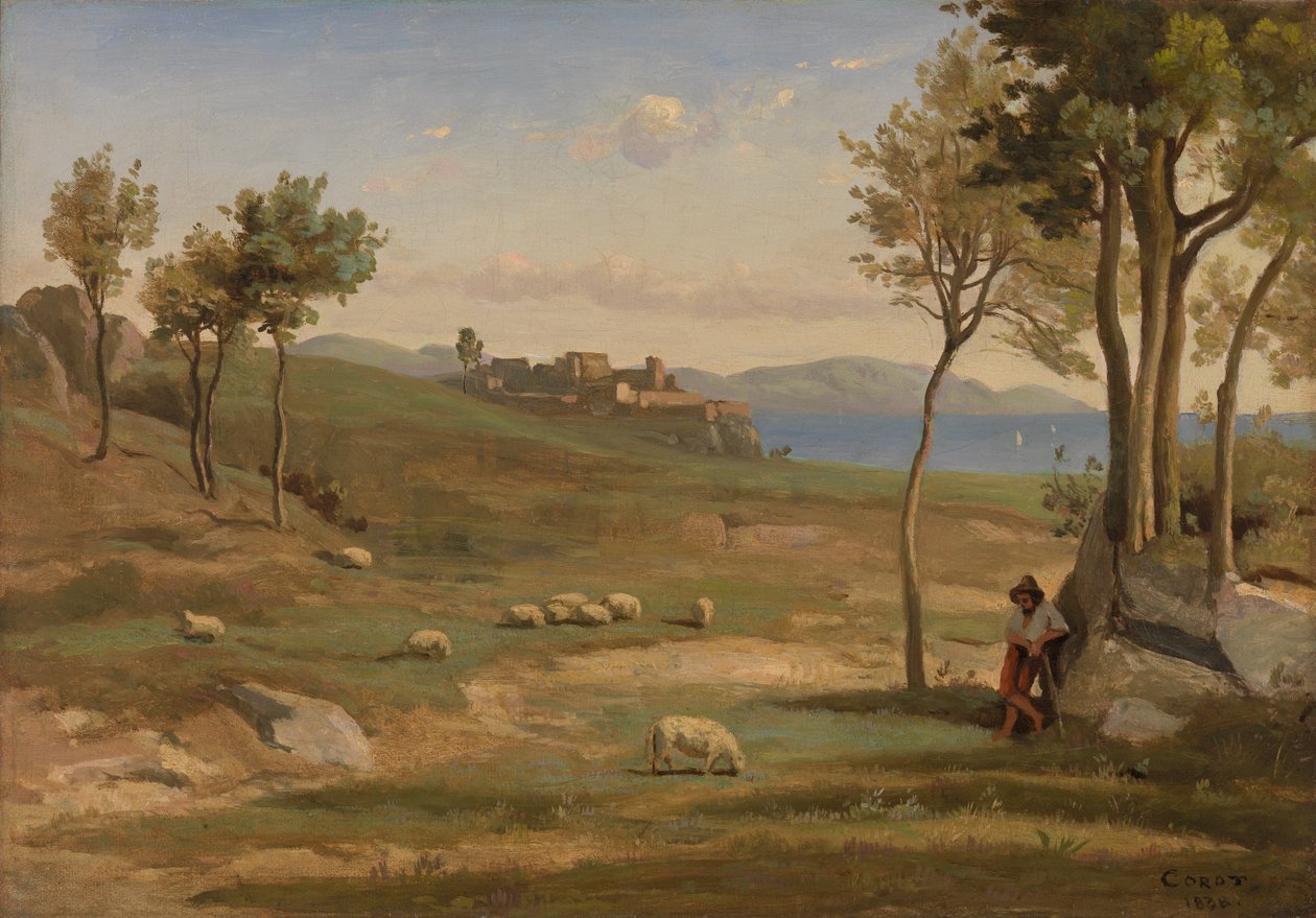 Paysage italien - Jean-Baptiste-Camille Corot