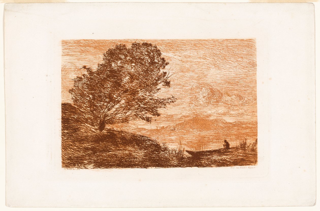 Lac au Tyrol - Jean-Baptiste-Camille Corot