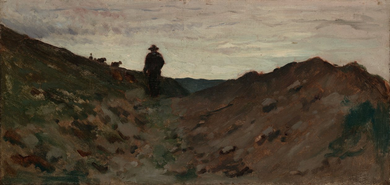 Paysage avec figure - Jean-Baptiste-Camille Corot