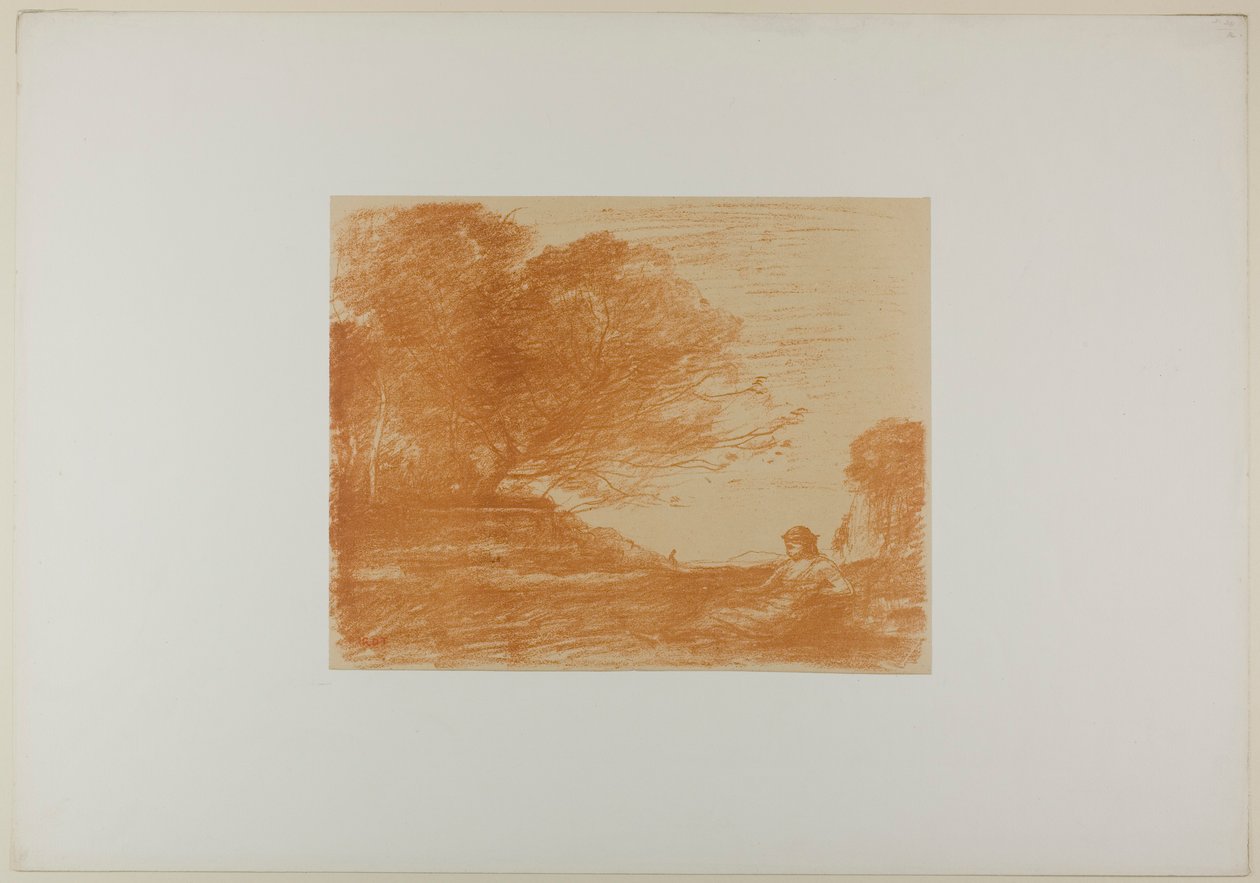 Sappho - Jean-Baptiste-Camille Corot