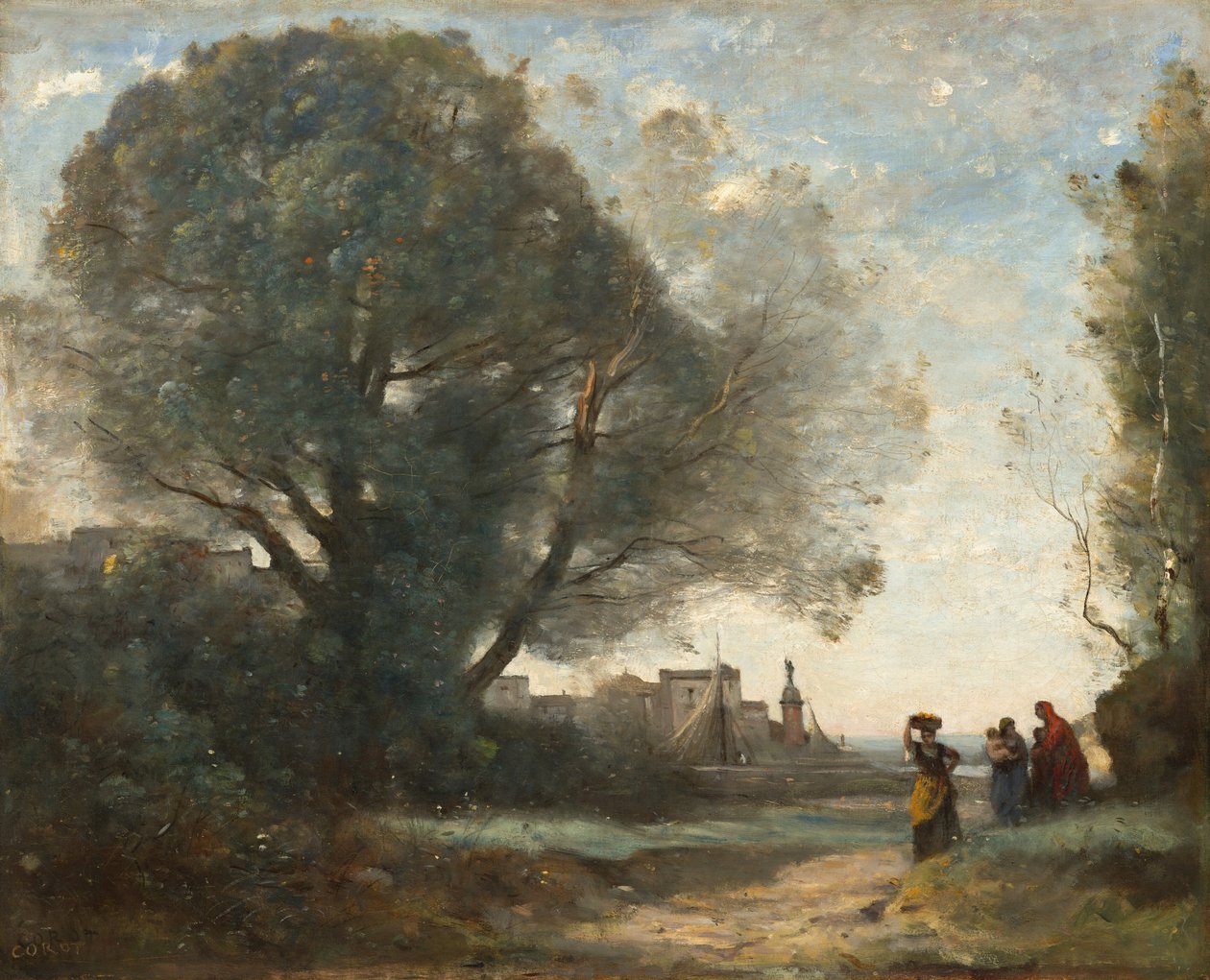 Souvenir de Terracina - Jean-Baptiste-Camille Corot
