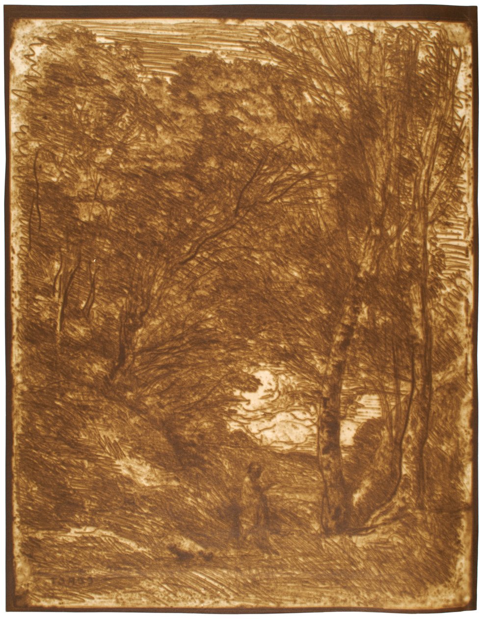Die Gärten des Horaz - Jean-Baptiste-Camille Corot