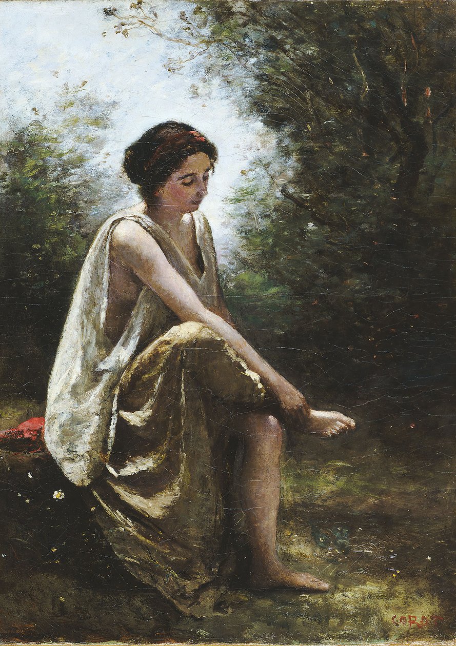 Eurydice blessée - Jean-Baptiste-Camille Corot
