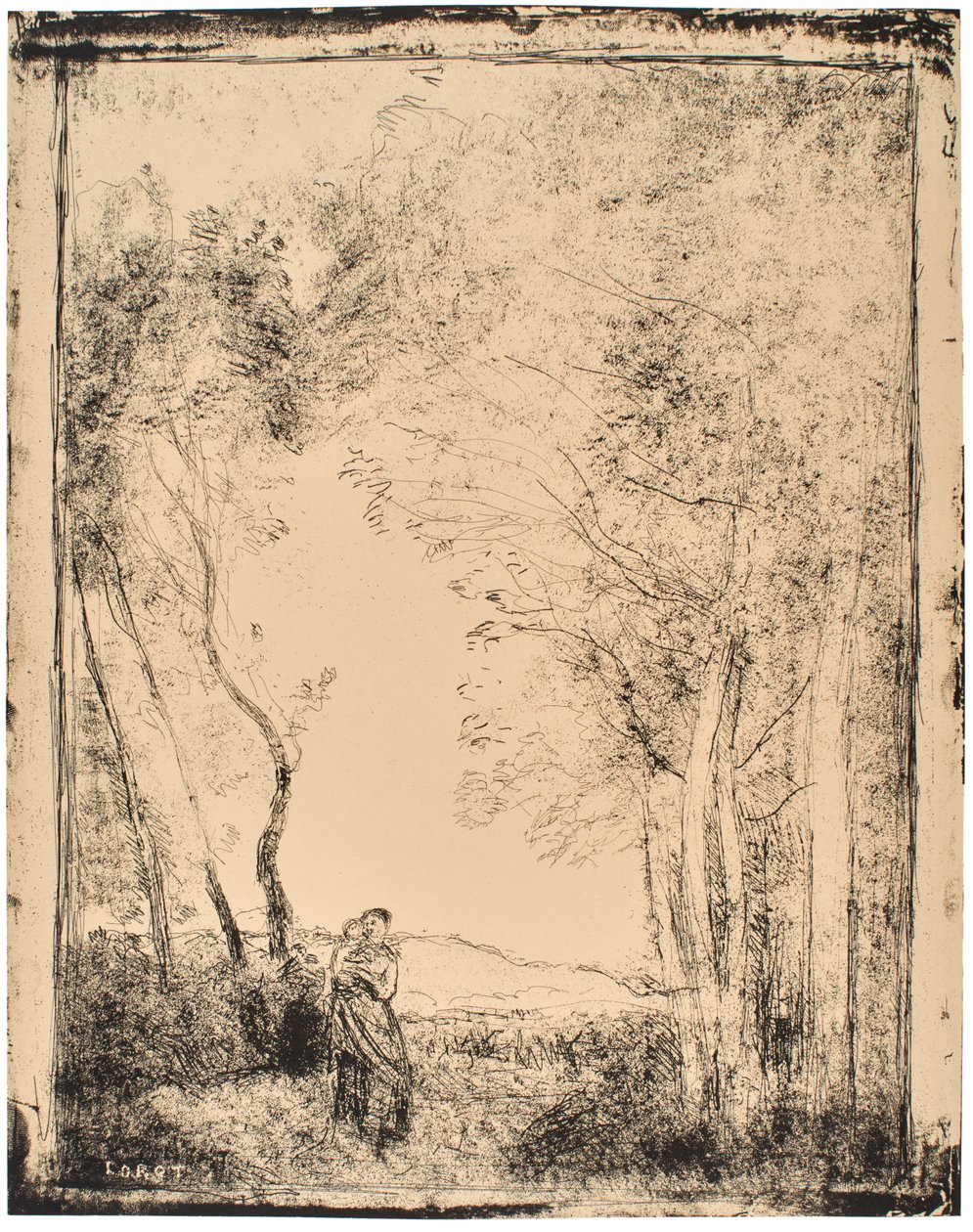 Jeune mère à l
