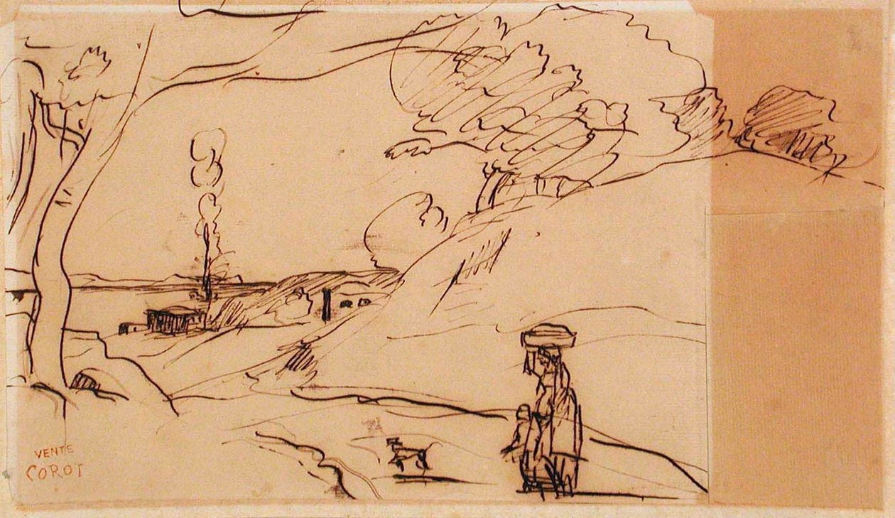 Paysage sans titre - Jean-Baptiste-Camille Corot