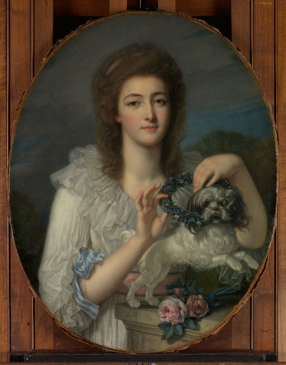 La princesse Varvara Nikolaïevna Gagarina (1762-1802) - Jean-Baptiste Greuze