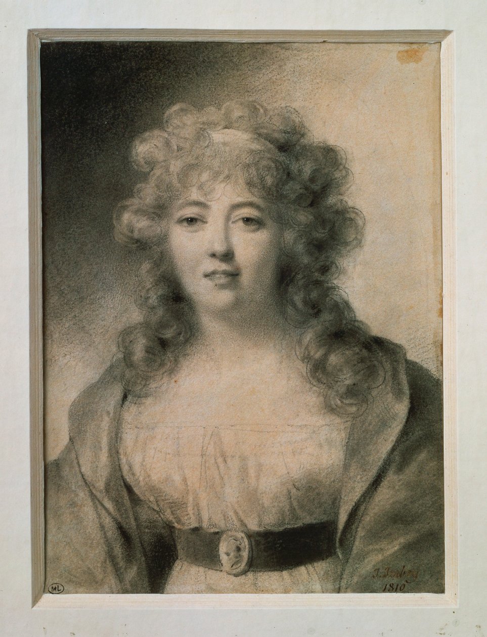 Mme de Stael, nee Germaine Necker ... - Jean Baptiste Isabey