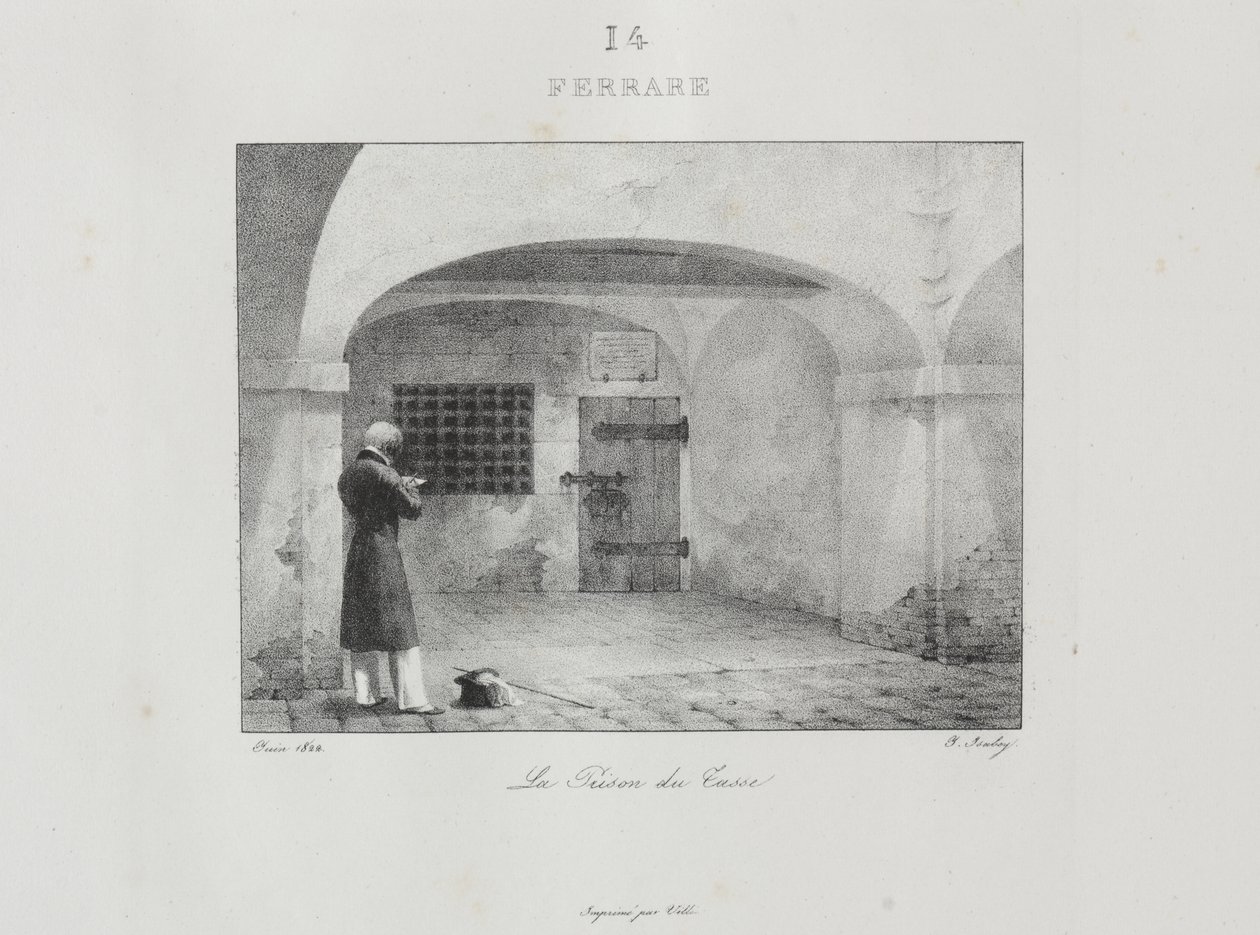 Voyage en Italie en 1822 - Jean-Baptiste Isabey