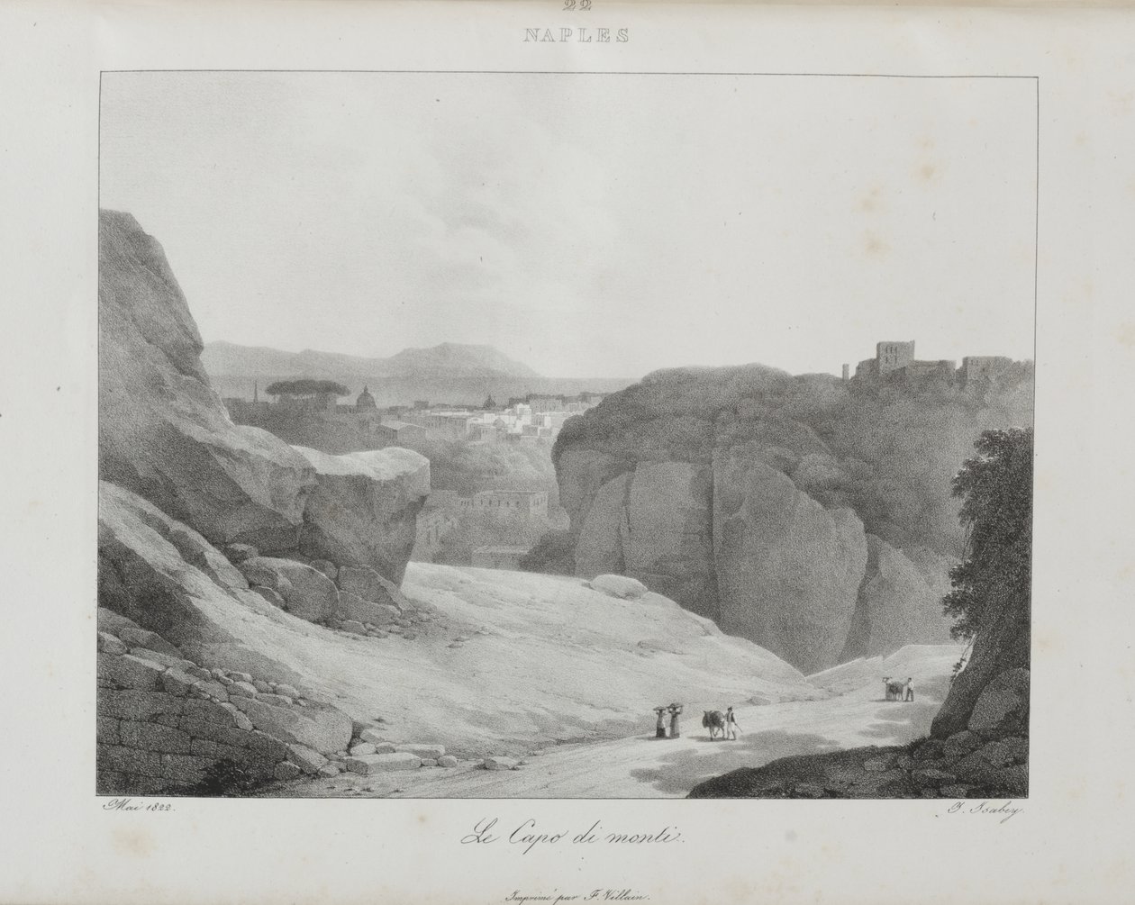 Voyage en Italie en 1822 - Jean-Baptiste Isabey