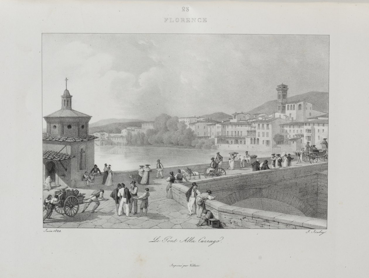 Voyage en Italie en 1822 - Jean-Baptiste Isabey