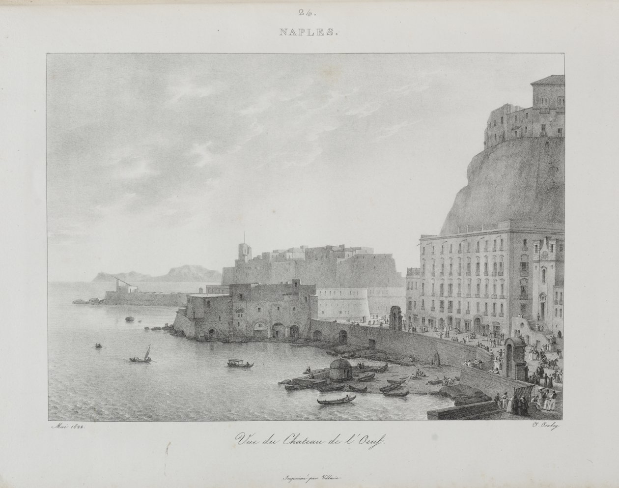 Voyage en Italie en 1822 - Jean-Baptiste Isabey