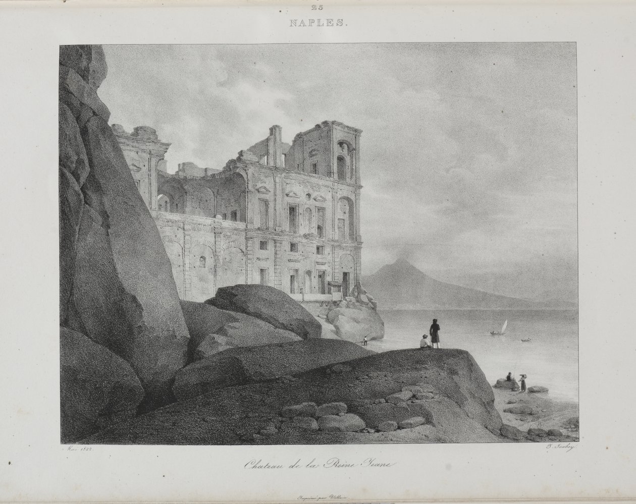Voyage en Italie en 1822 - Jean-Baptiste Isabey