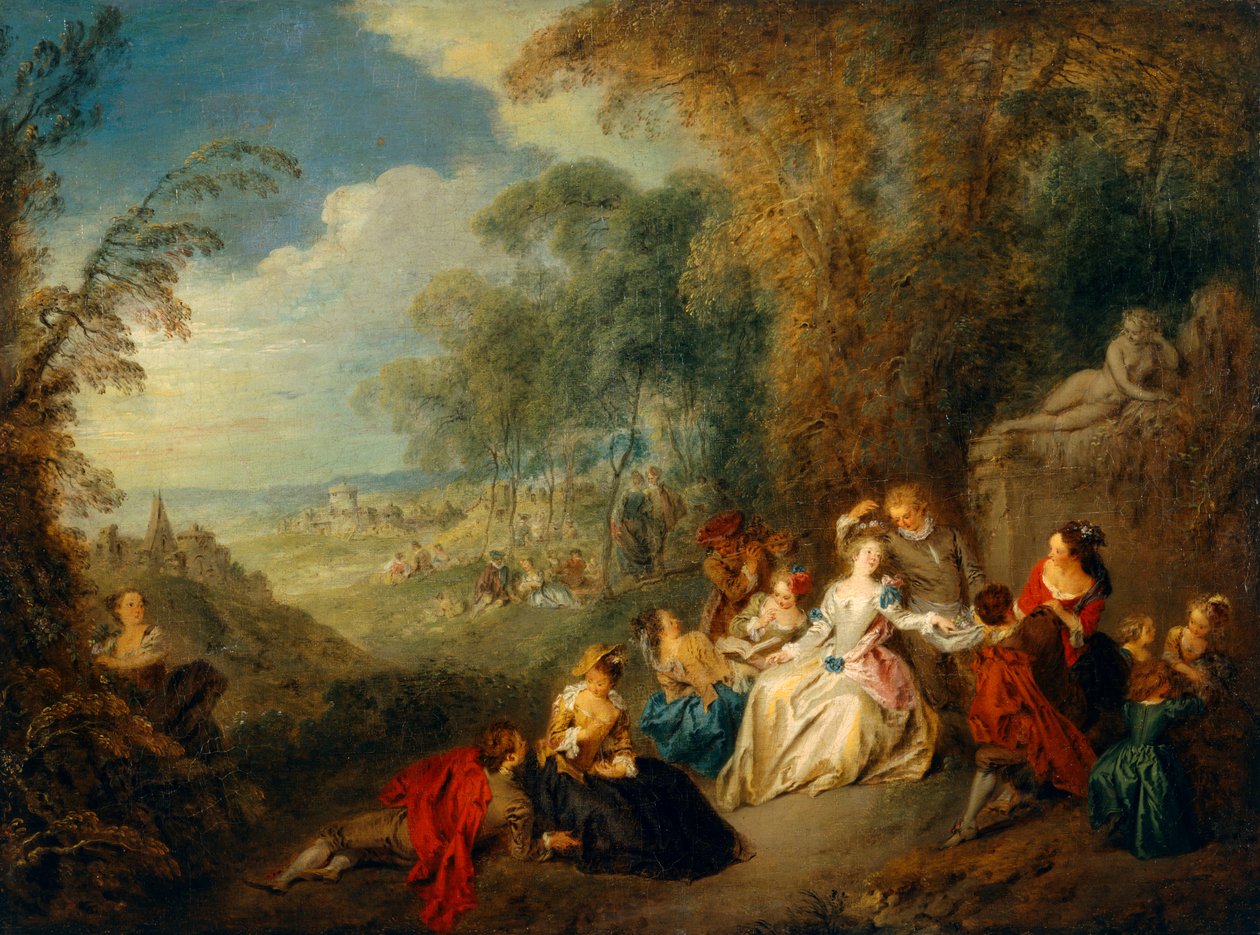 Fête champêtre - Jean Baptiste Joseph Pater