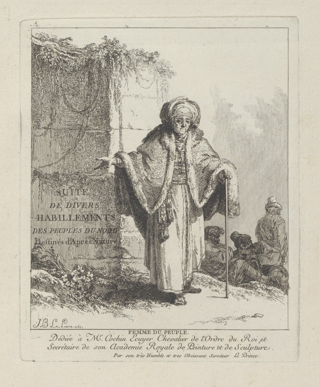 Femme du Peuple, planche une de 