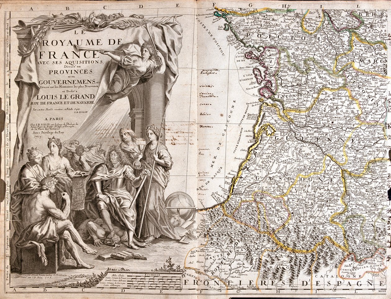 France (Région : Pays de la Loire, Centre, Poitou-Charentes, Limousin, Aquitaine, Midi-Pyrénées), Espagne (Communauté autonome : Pays basque, Navarre, Aragon, Catalogne), Andorre - Jean-Baptiste Nolin