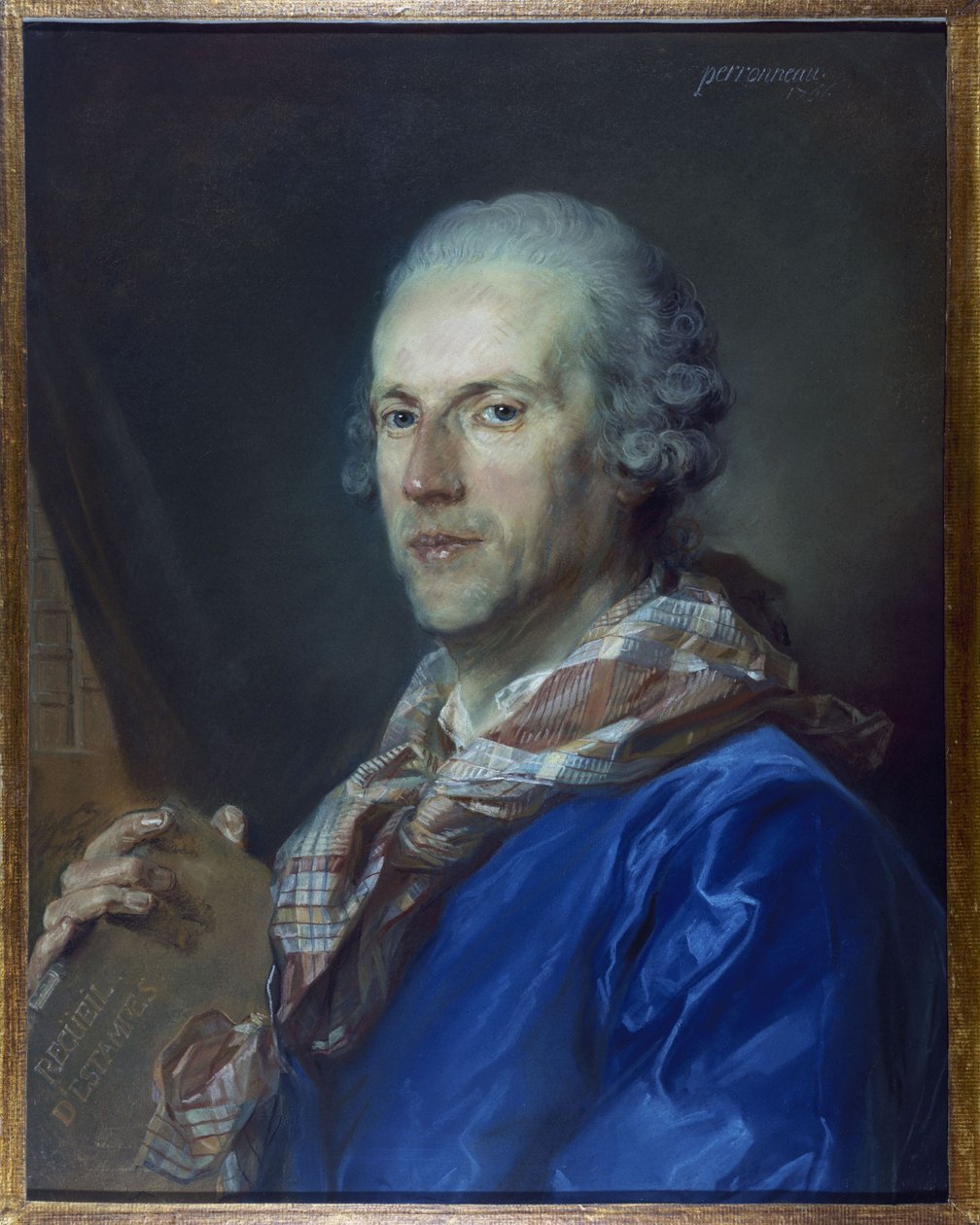 Portrait de Charles Lenormant du Coudray - Jean-Baptiste Perronneau