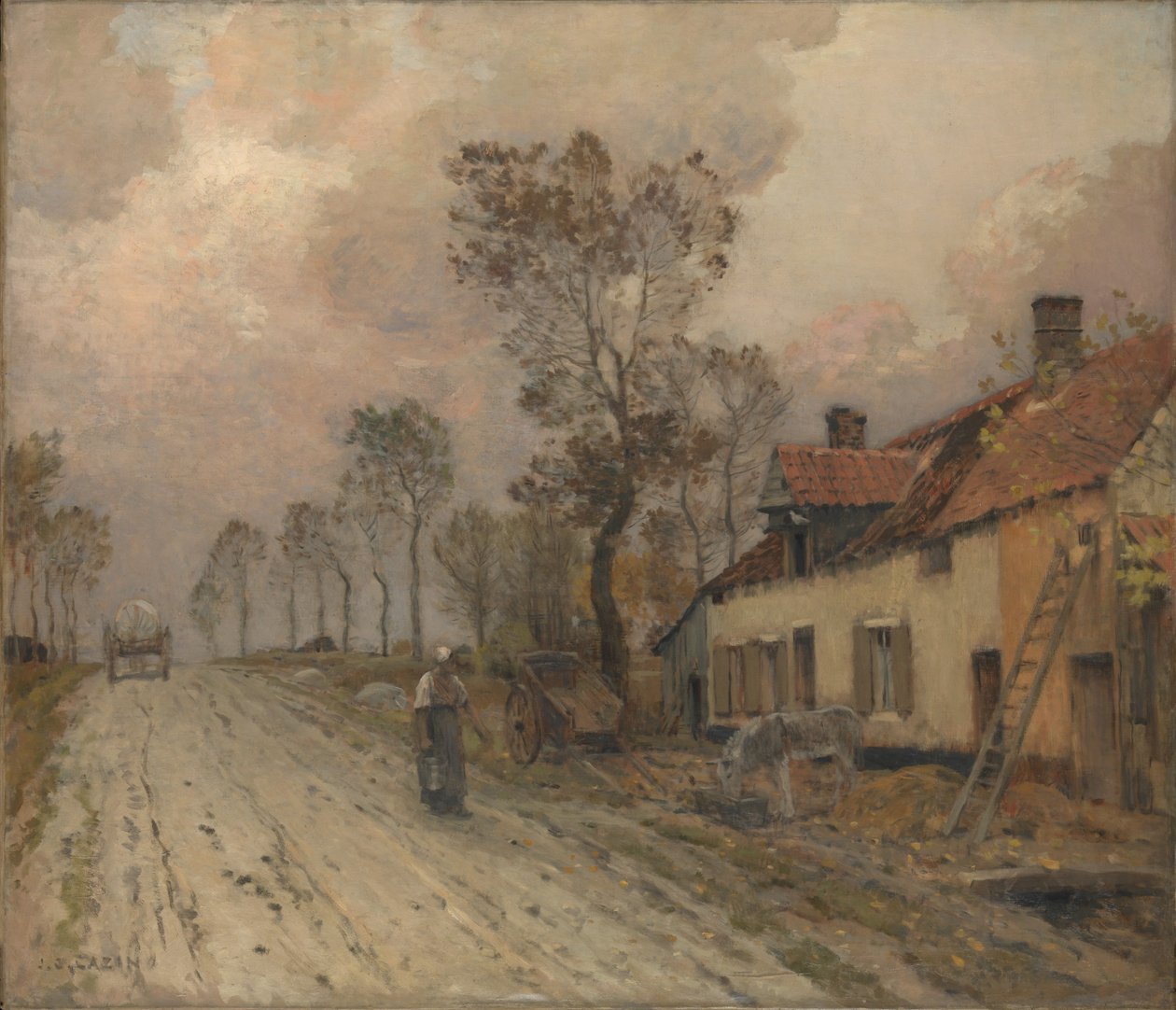 La Route Nationale à Samer - Jean Charles Cazin