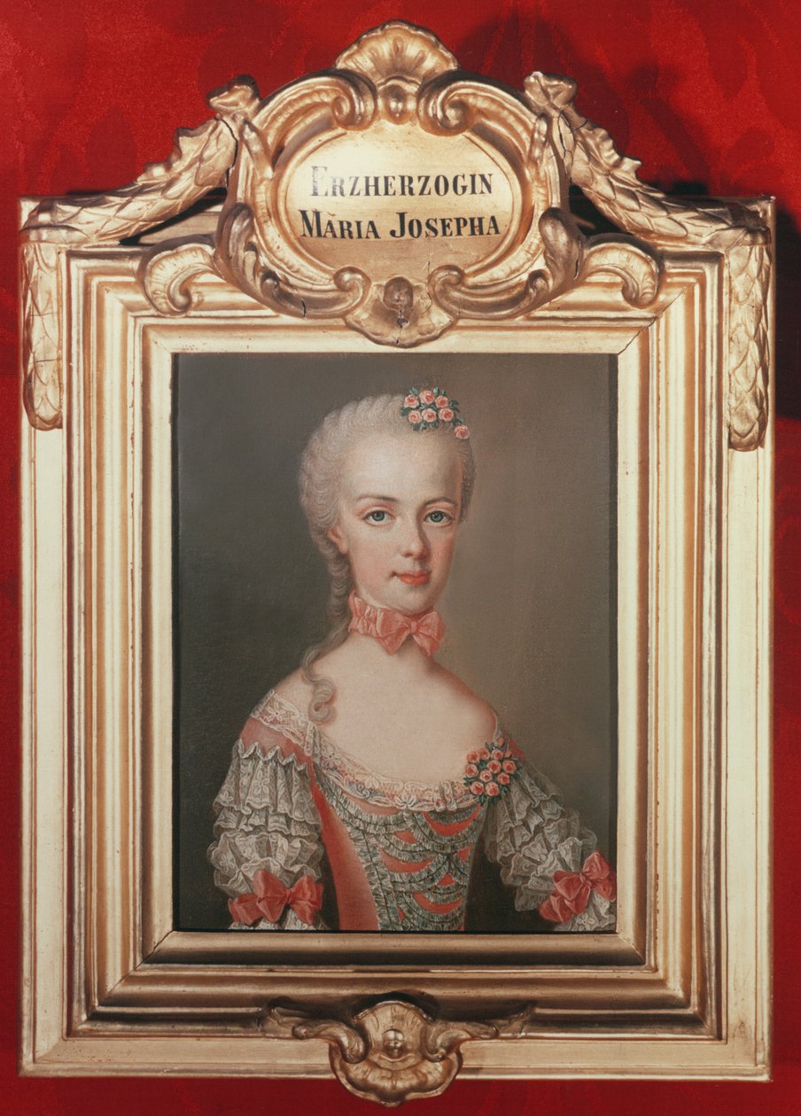 Archiduchesse Maria Josepha (1751-67) fille de François Ier et de l