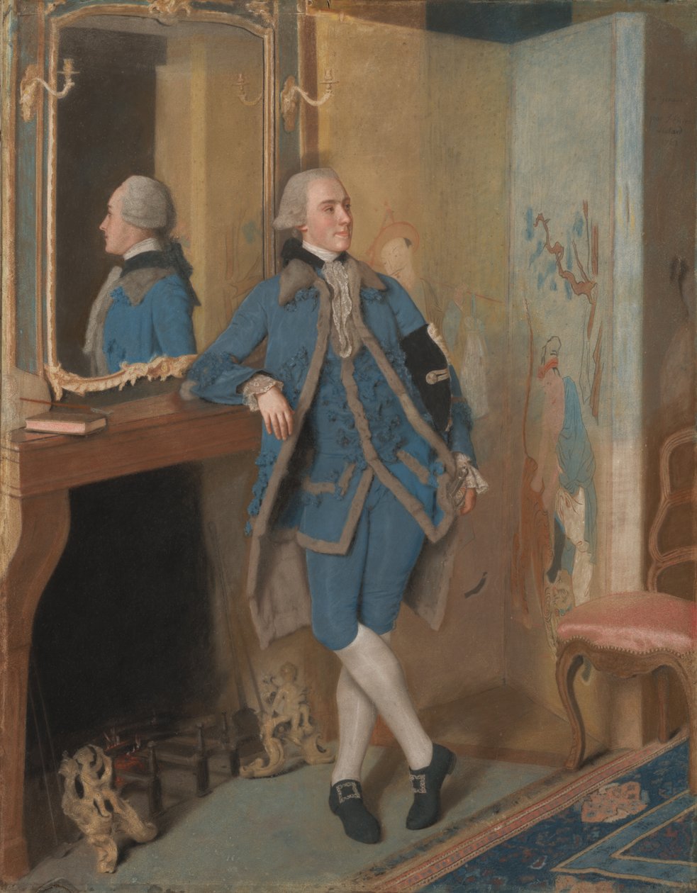 Portrait de John, Lord Mountstuart, plus tard 4e comte et 1er marquis de Bute - Jean-Étienne Liotard