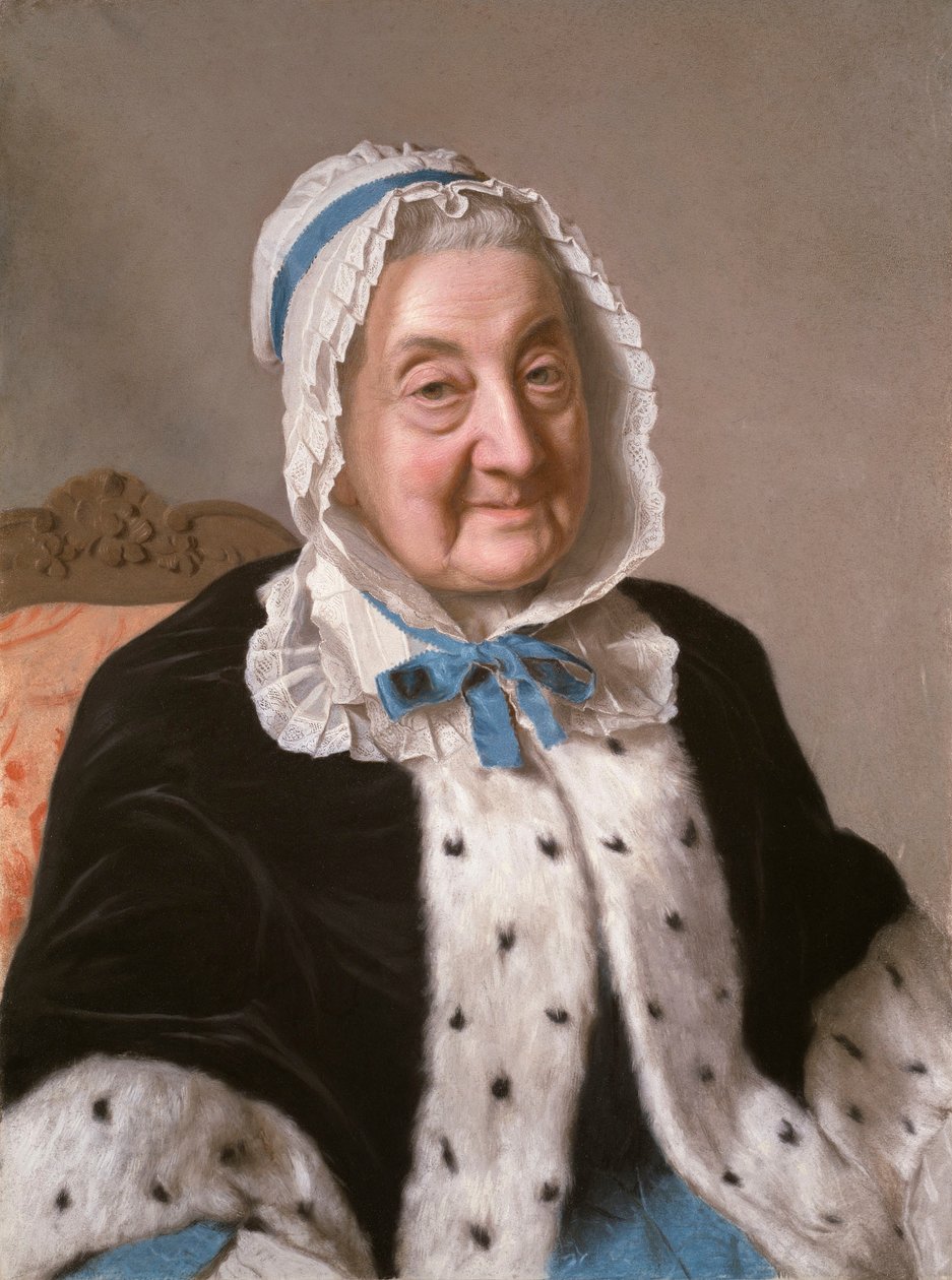 Portrait de Marthe Marie Tronchin - Jean-Étienne Liotard