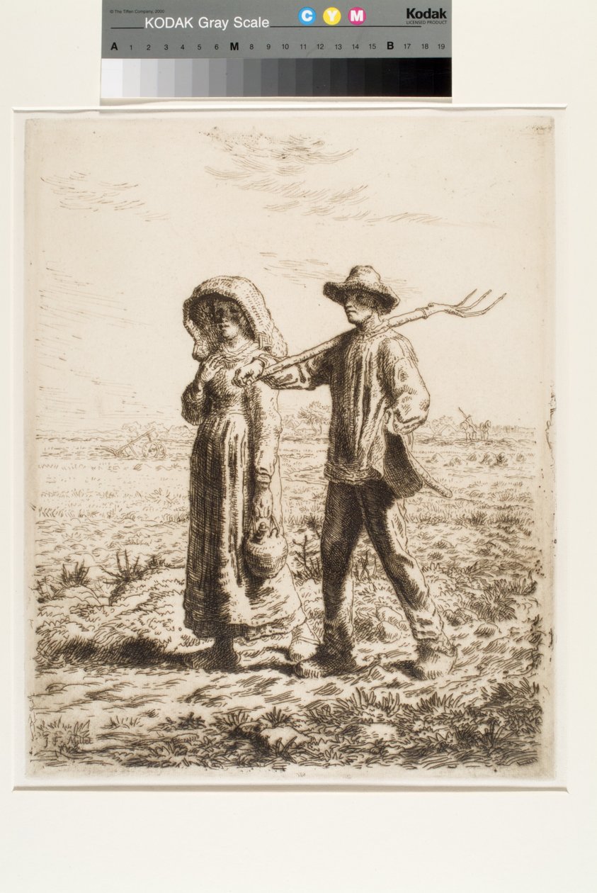 Le Départ pour le travail - Jean Francois Millet
