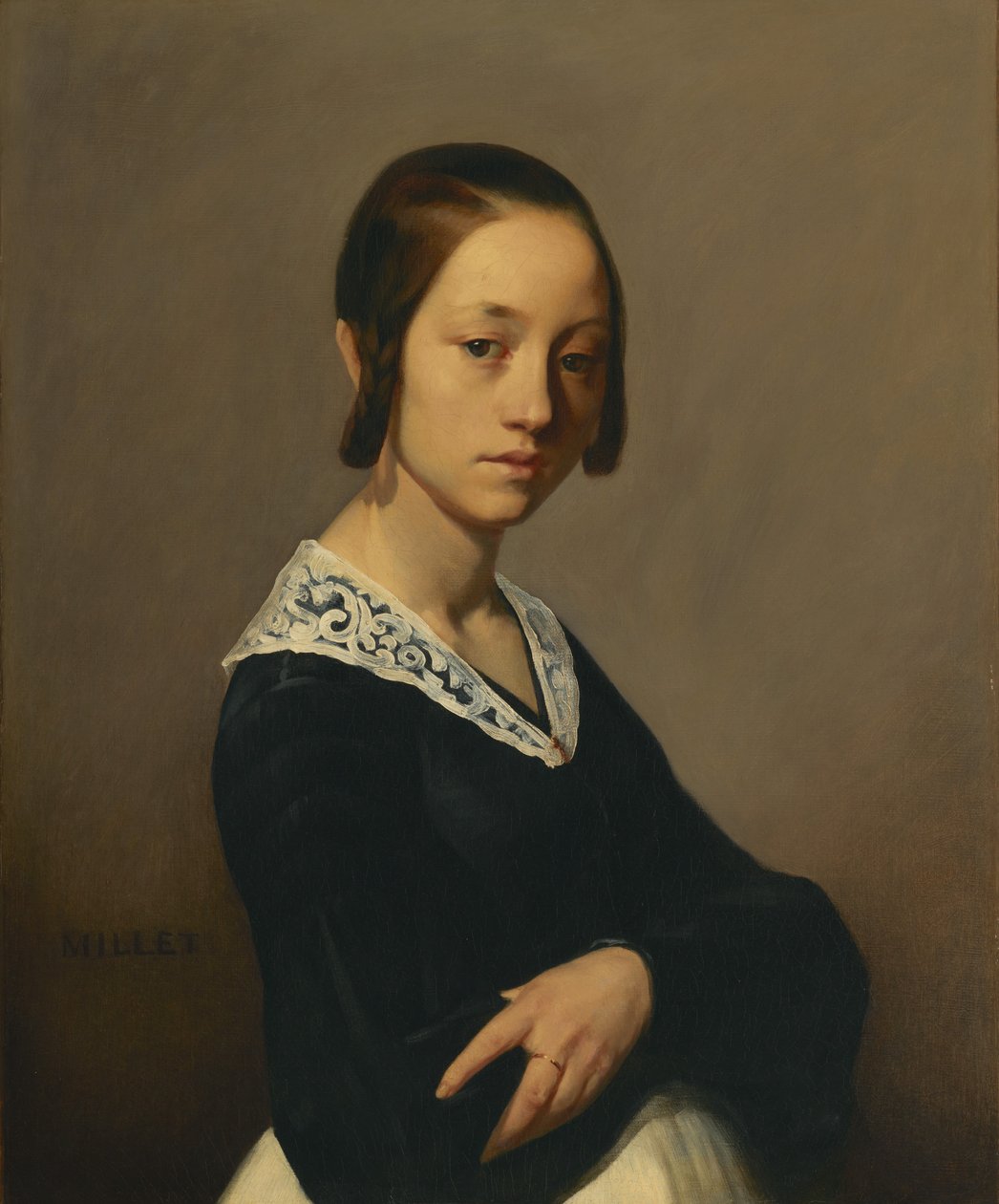 Portrait of Louise-Antoinette Feuardent - Jean-Francois Millet