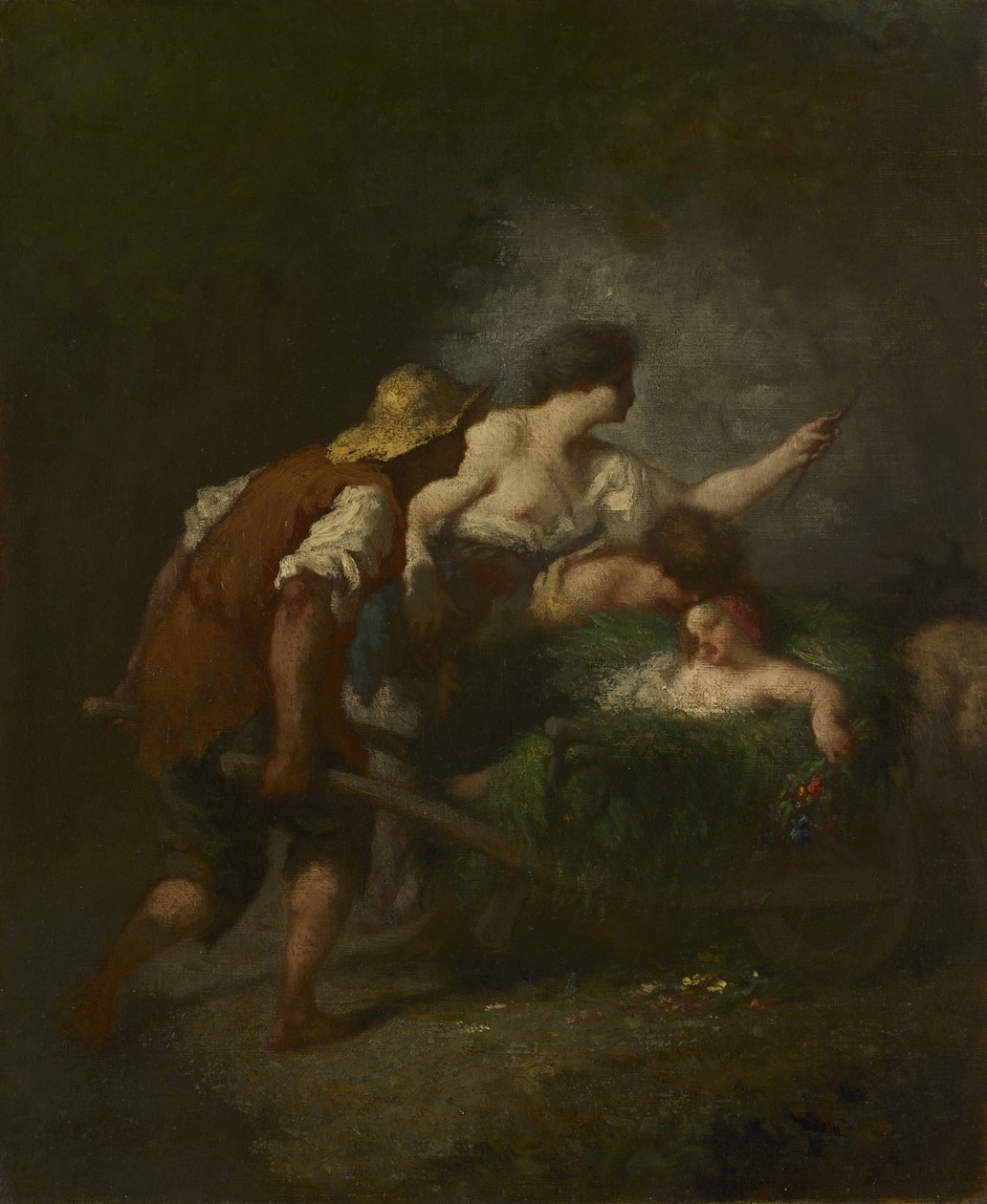 Retour des champs - Jean-Francois Millet