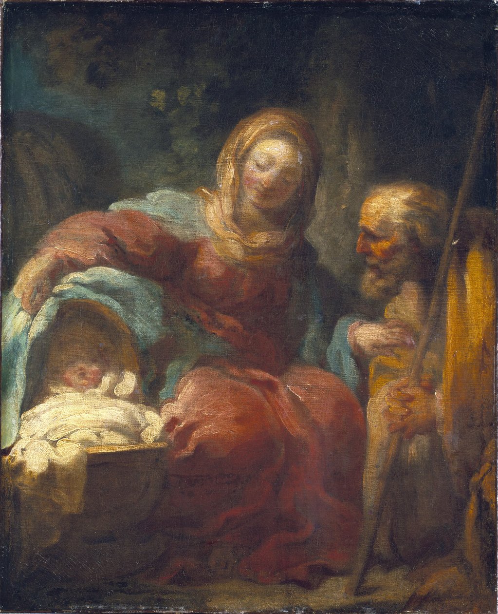 Die Rast auf der Flucht nach Ägypten - Jean-Honore Fragonard