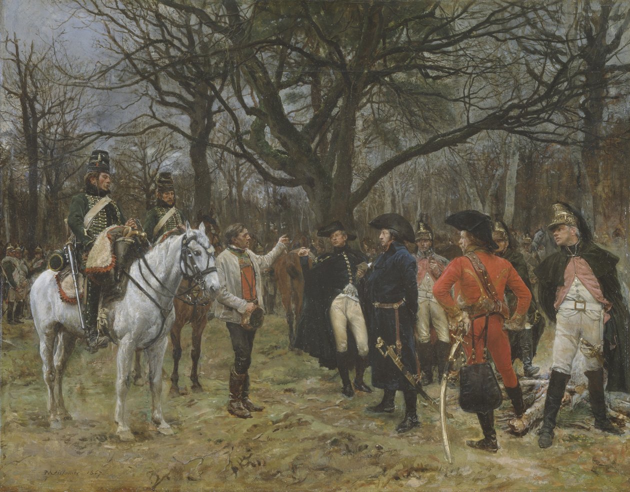 Information - Général Desaix et le paysan - Jean Louis Ernest Meissonier