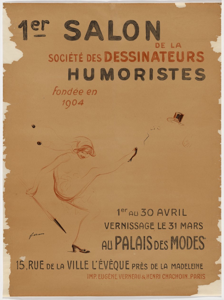 1er Salon des Humoristes, Palais des Modes - Jean-Louis Forain