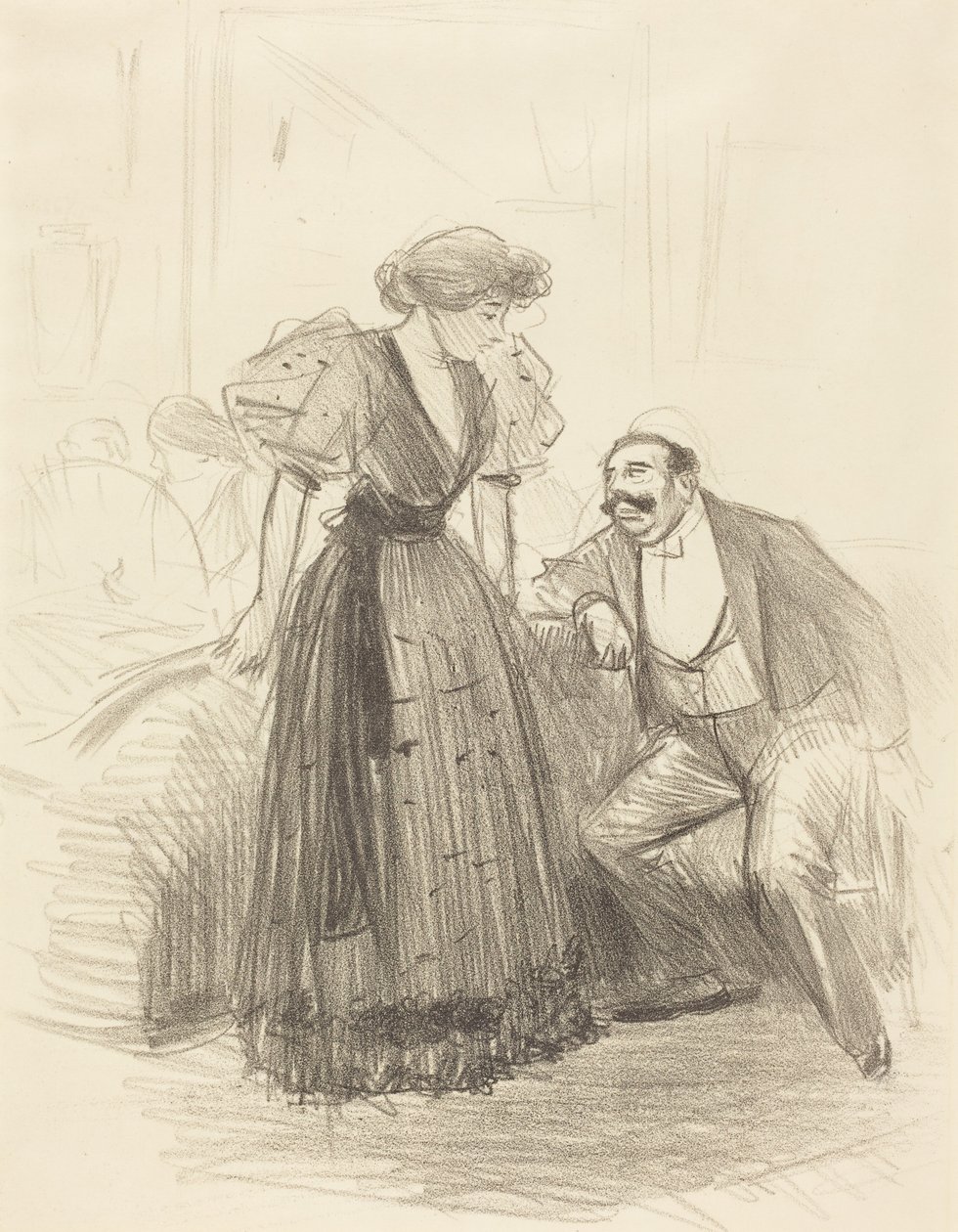 En soirée - Jean-Louis Forain