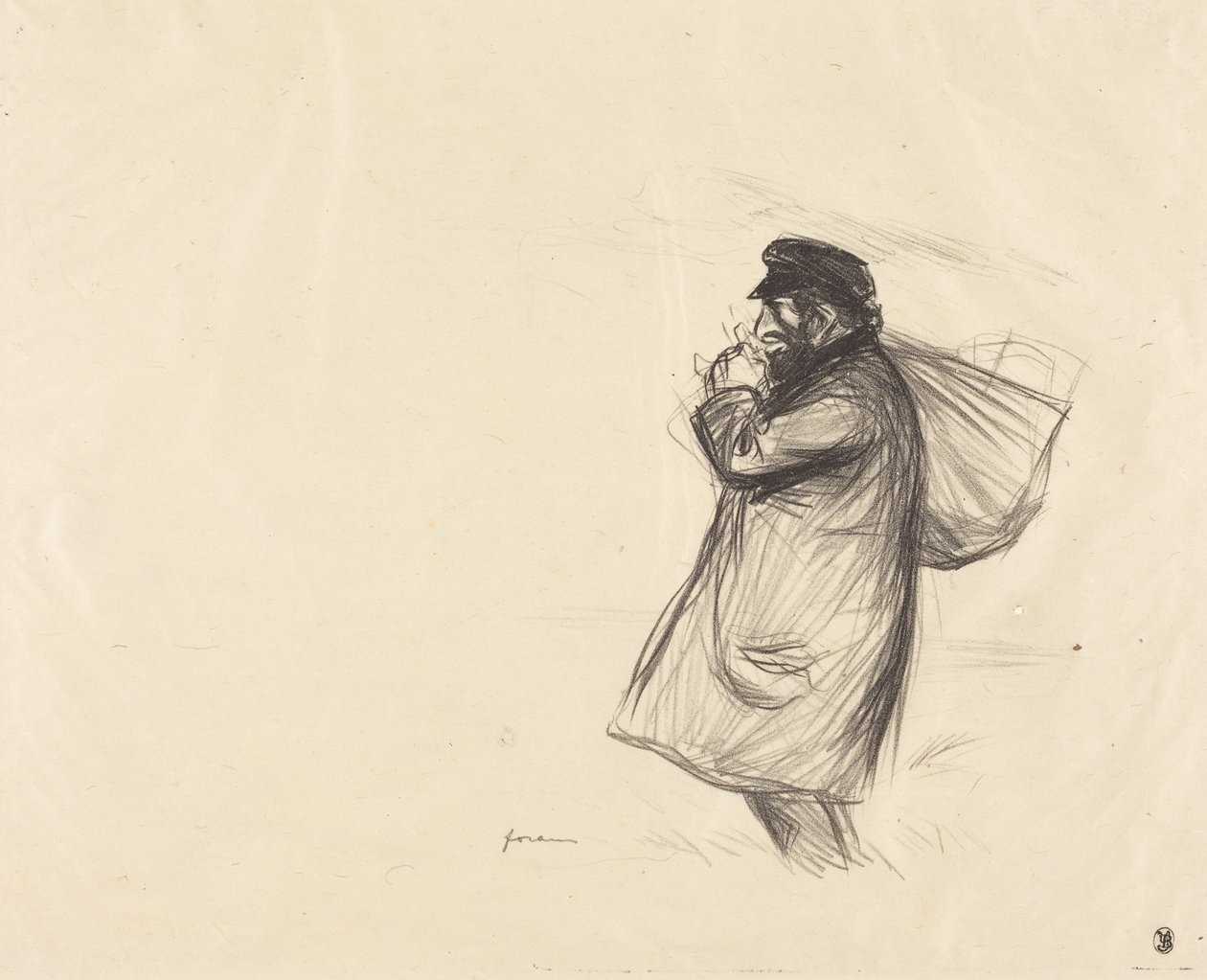 Le colporteur juif (The Jewish Peddler) - Jean-Louis Forain