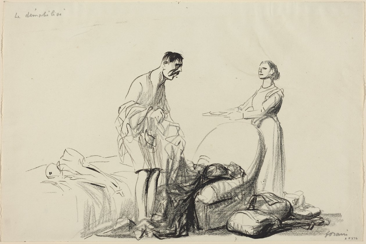 Le démobilisé - Jean-Louis Forain