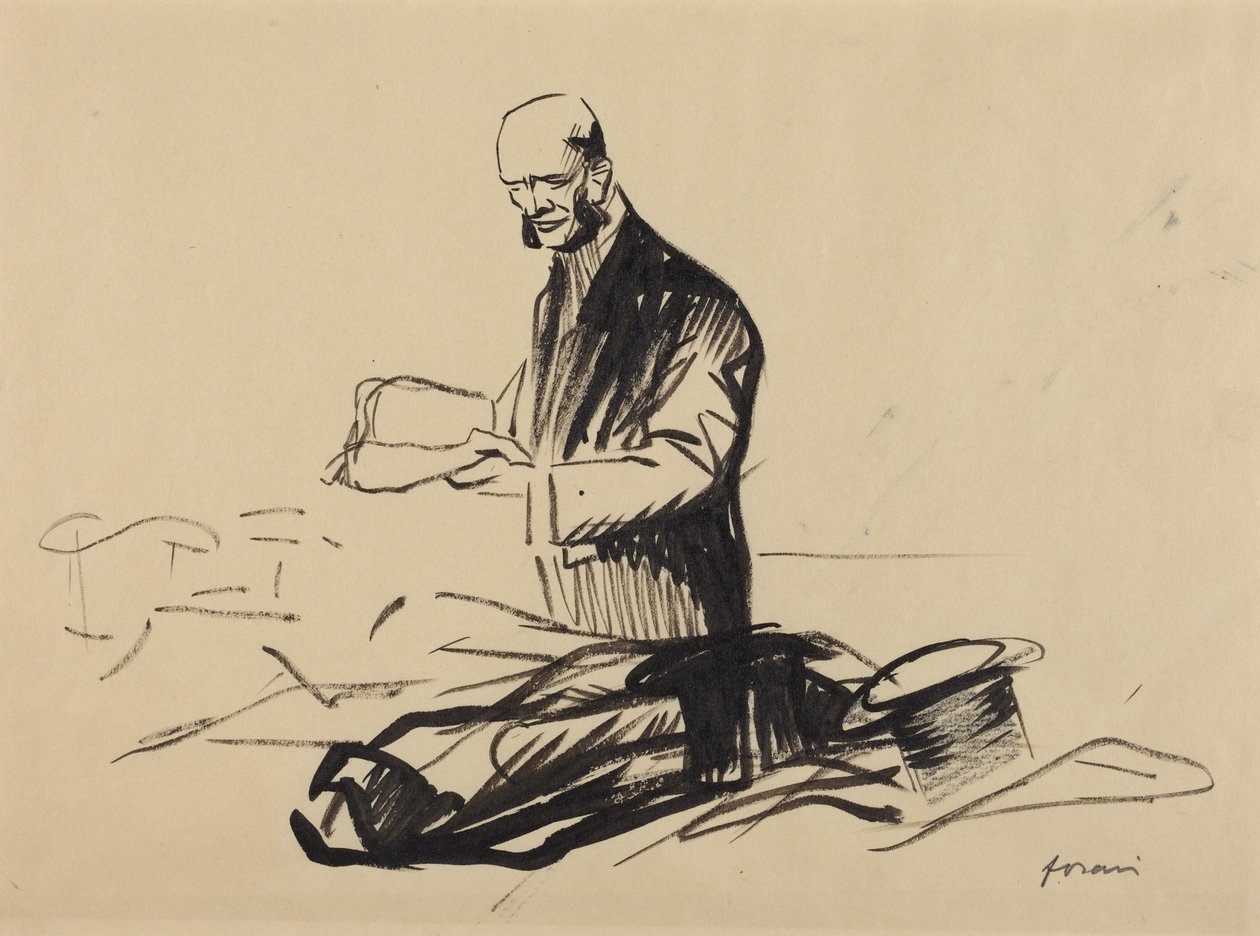 Le chapeau du maréchal Foch - Jean-Louis Forain