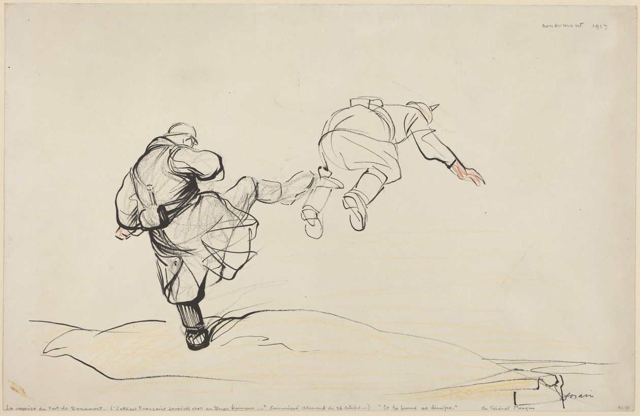 La prise du fort de Douaumont - Jean-Louis Forain