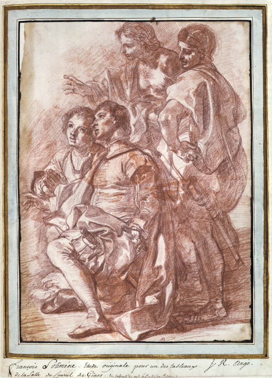 Christophe Colomb débarquant en Amérique - Jean Robert Ango