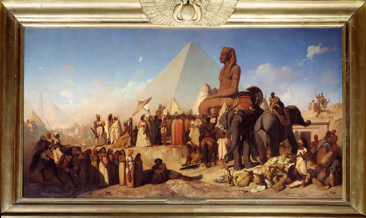 Cambyse et Psammenite. Rencontre entre Cambyse II, roi de l