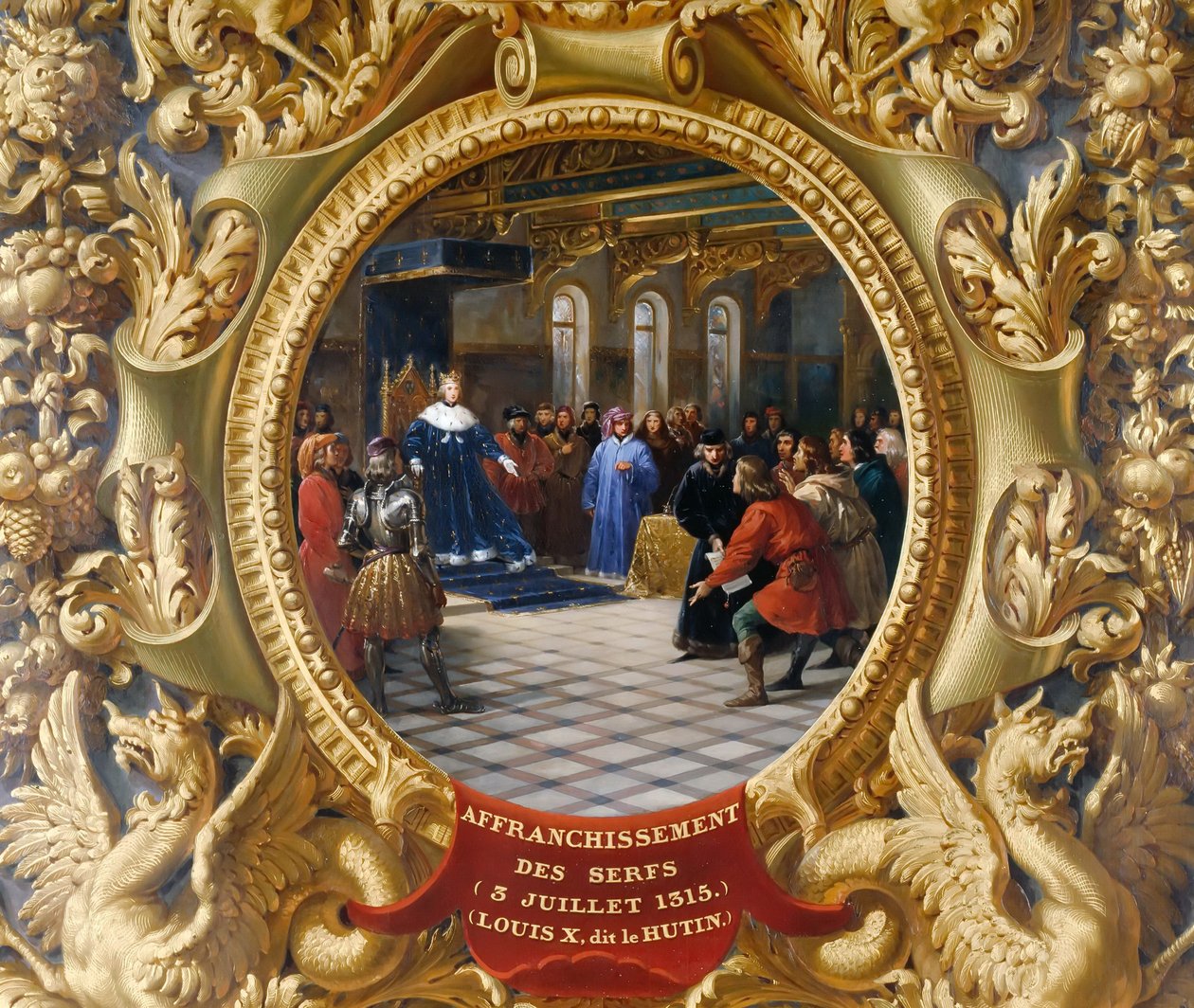 Louis X le Hutin émancipe les serfs en 1315 - Jean Alaux